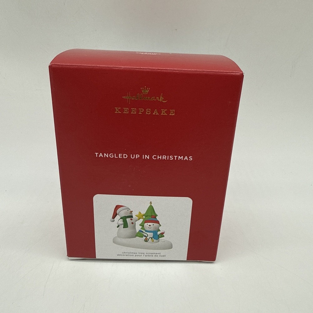 2021 Hallmark Tangled Up in Christmas Keepsake Magic Sound Ornament